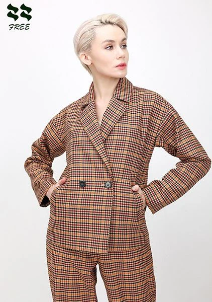 Women's Ginghem Short Jacket Factory