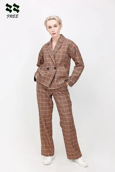 Women's Ginghem Short Jacket Factory