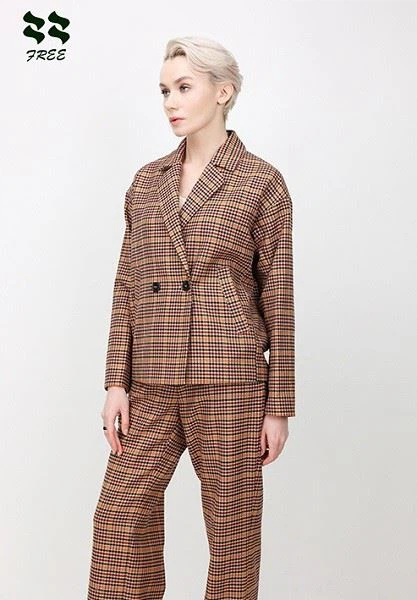 Women's Ginghem Short Jacket Factory