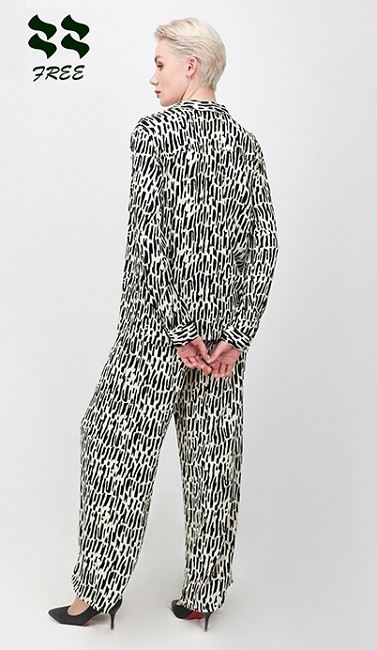 Printed EcoVero Blouse Supplier